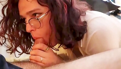 Melody Fluffington - Hard Fucking Trans-wife After A