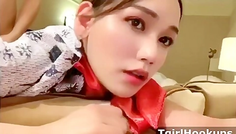 Super Cute Ladyboy Katoey Maid Getting Fucked